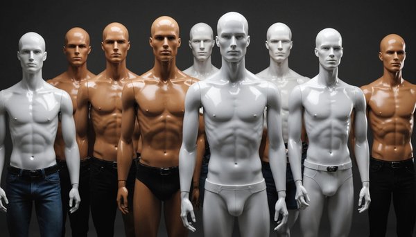 Mannequin homme en fibre de verre : 300 modèles variés à découvrir