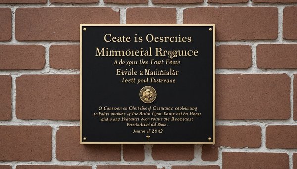Découvrez la plaque funéraire personnalisée qui vous ressemble